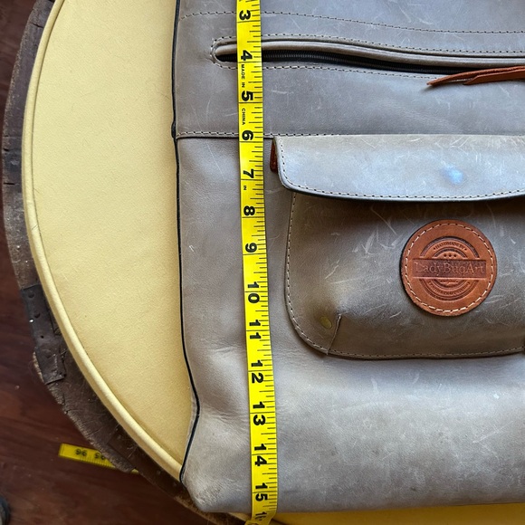 ❤️Tote bag, shoulder and crossbody. Full grain leather, handcrafted - EUC!❤️ - Picture 10 of 15